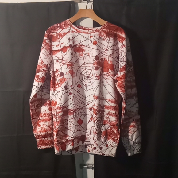 bloody sweater